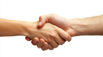 Building trust through handshake agreement business meeting professional context indoor close-up collaboration concept