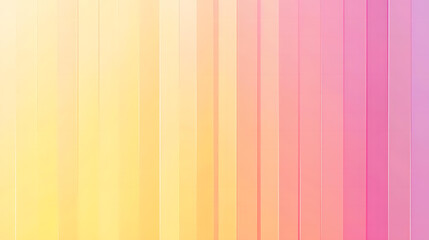 Obraz premium Abstract Pastel Yellow Pink Gradient Vertical Stripes Background Texture Design