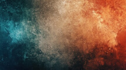 Fototapeta premium Background gradient with ancient artistic pigment blending, historical texture fusion