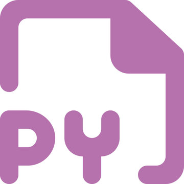 File Py icon logo design