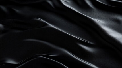Fototapeta premium Black background with soft blurred texture, smooth and artistic