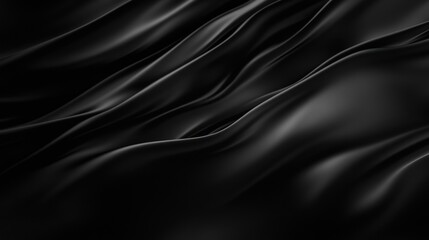 Obraz premium Black background with soft blurred texture, smooth and artistic