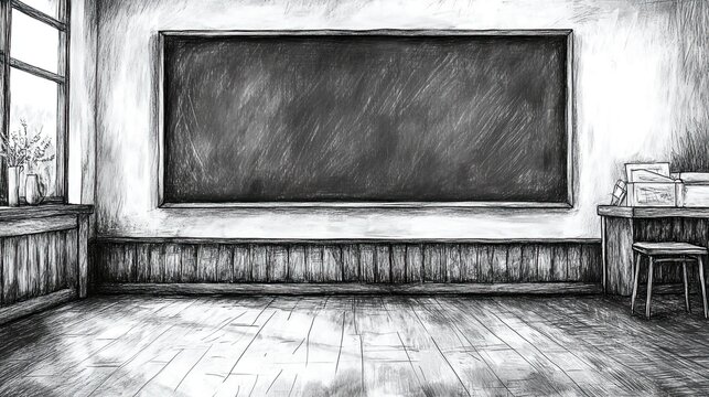 Blackboard and Whiteboard - Teachers writing lessons on blackboards or whiteboards, ideal for educational materials, classroom settings, and teaching resources.