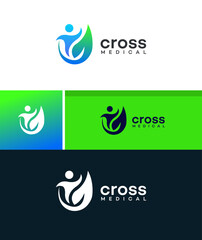Medical Logo Design Healthcare, Wellness, Nature, Life, Healing