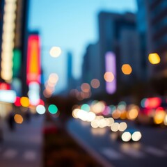 Blurred city lights Bokeh light lights background bokeh abstract light bright effect shiny