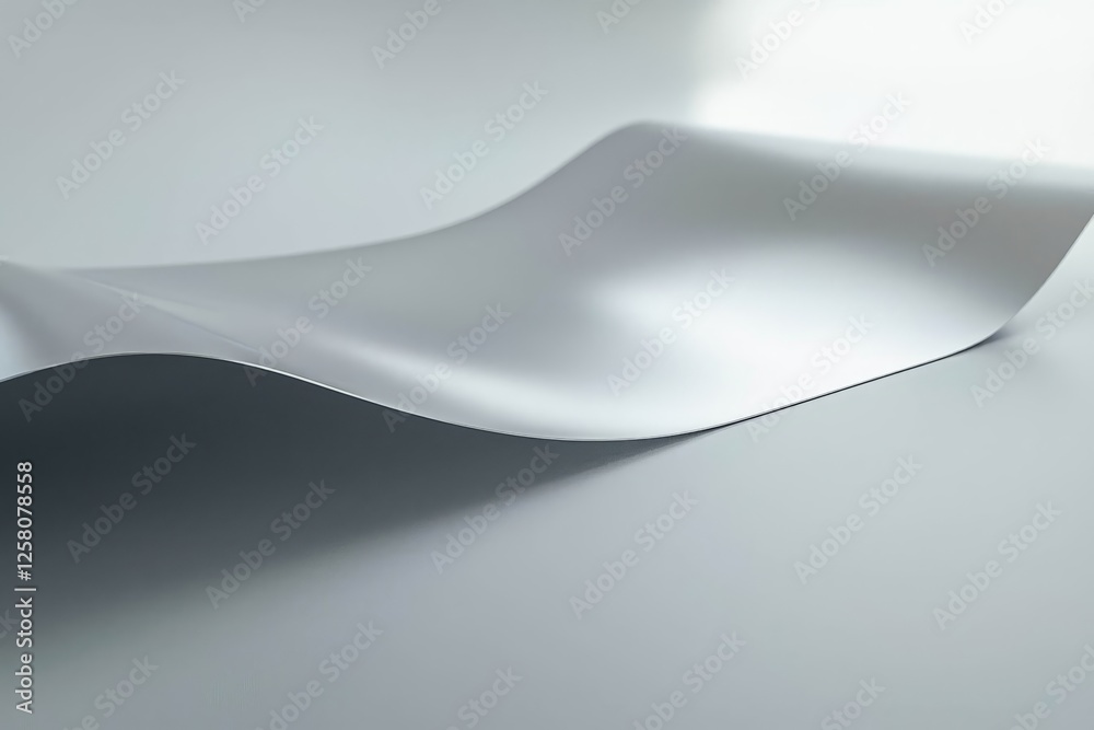 Fototapete minimalist gray surface with elegant empty area for overlay text.