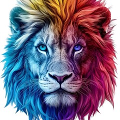 Naklejka premium Art, Image for Printing Prints, Animals, Flowers, Birds, Floral, Abstract, Geometric, with White Background, for Stickers, T-shirt, Cap, Mug, Slippers, Mousepad