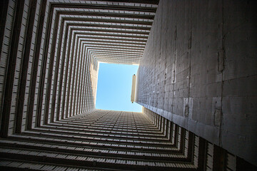 Architectural Perspective of Ping Shek Estate, Hong Kong © Bossa Art