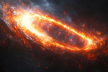 A vibrant and chaotic painting depicting swirling colors merging together, creating a sense of multiple realities colliding.