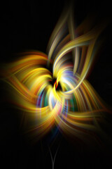 화려하게 빛나는 컬러풀 배경