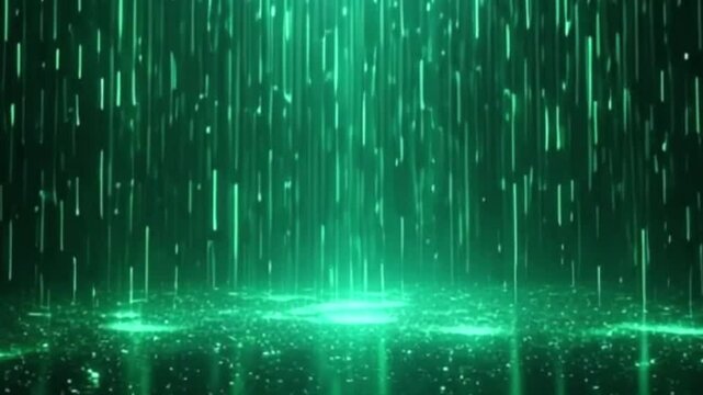 quantum, particles, light, design, pattern, green, computer, tech, texture, illustration, matrix, business, code, vector, binary, wallpaper, web, line, wave, network, information, concept