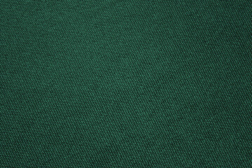 Dark green fine cotton jersey fabric texture as background