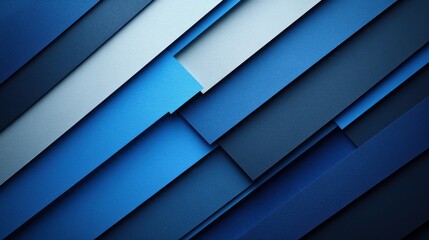 Obraz premium Abstract lines and forms for design. Banner template with white space in the center on a Blue background. Perfect for artistic backgrounds, innovative marketing materials, and digital projects.