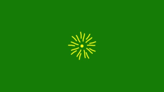 Circle Bursts And Sparks Fireworks explosion line shape blast Motion Graphics Elements. Pop-up line animation, Circle bursting, line, shiny, blast, Sparkling star 2d green screen