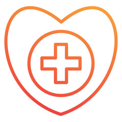 Fototapeta premium Health Icon