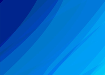 Obraz premium Blue vector abstract geometrical shape modern background