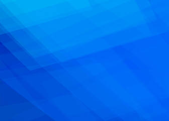 Obraz premium Blue vector abstract geometrical shape modern background