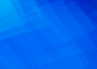 Blue vector abstract geometrical shape modern background