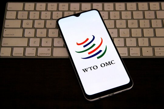 WTO OMC - Organiza&ccedil;&atilde;o Mundial do Com&eacute;rcio (OMC) &eacute; uma institui&ccedil;&atilde;o criada com o objetivo de supervisionar e liberalizar o com&eacute;rcio internacional. 