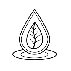 Fototapeta premium save-water-icon-vector.eps