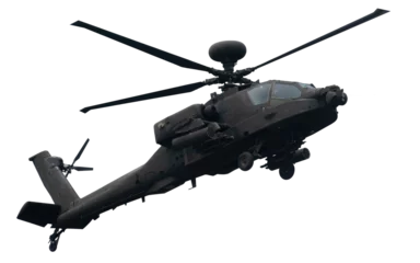 Fototapeten military helicopter isolated  © otto Song