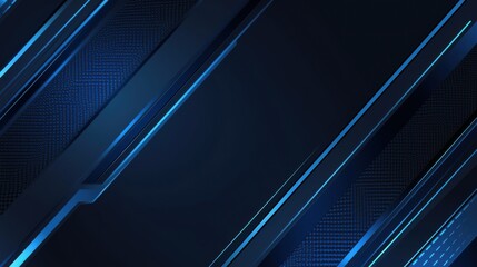 Abstract minimalist wallpaper with clean and minimalistic motifs, perfect for banner templates with Blue background and ample copy space. Ideal for modern design projects and creative layouts.