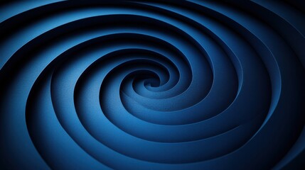 Obraz premium Concentric rings on a Blue background, minimalist design banner template with white space for text. Ideal for sophisticated and elegant presentations, websites, and modern designs.