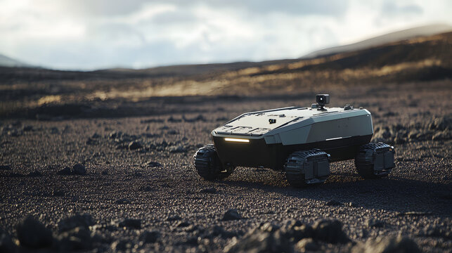 Driverless Ground Vehicle in a Futuristic Sparse Environment