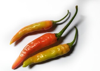 Three white chilies