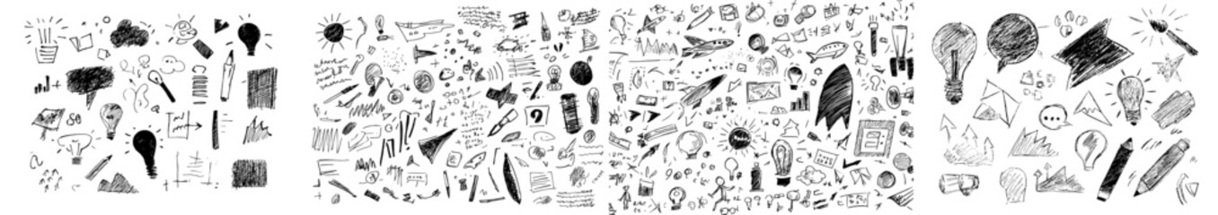 vector highlighter elements, hand-drawn circles, frames, and arrowshighlighter modern elements, circles drawn by hand, frames, and arrowshand-drawn circles, modern highlighter elements, frames, and