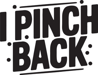 I pinch back T-shirt design, Excited happy brunette girl,Looking and pointing down with satisfied