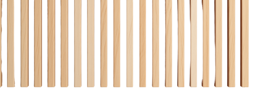 Vertical Wooden Slats with Natural Texture Perfect for Interior Design and Modern Architecture Projects