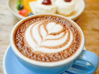 A cup of hot chocolate