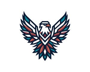 Obraz premium eagle with wings