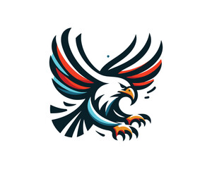 eagle tattoo vector