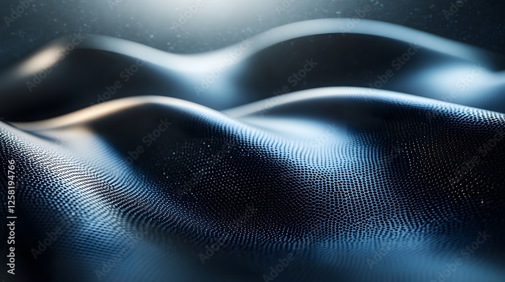 Aufkleber abstract background with dark blue wavy texture. perfect for design. macro texture backgrounds flexi