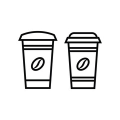 coffee cup, icon, flat, sticker label minimalist design for digital and print projects
 Graphic Design Icons Making a Huge Impact on Visual Aesthetics