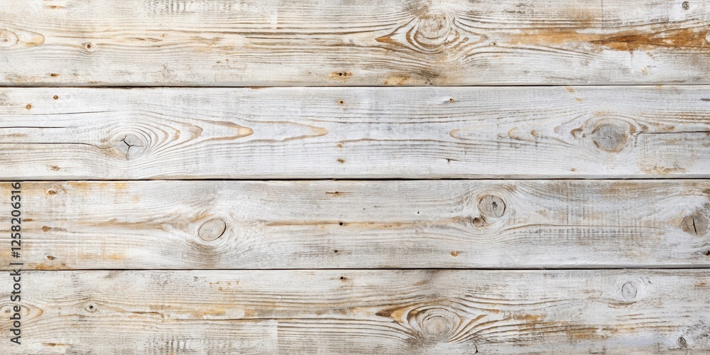 Poster a weathered wood plank background with a rustic, natural texture and an aged whitewash finish.