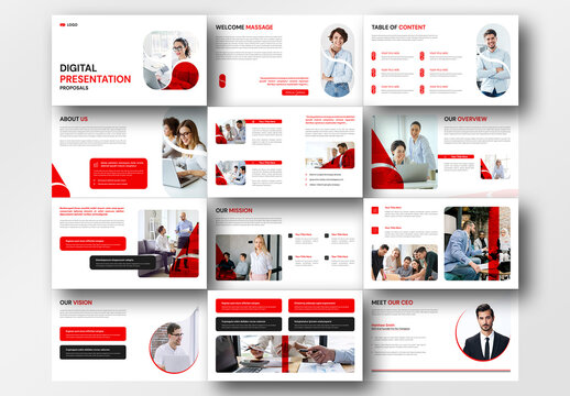 Digital Proposal Presentation Template