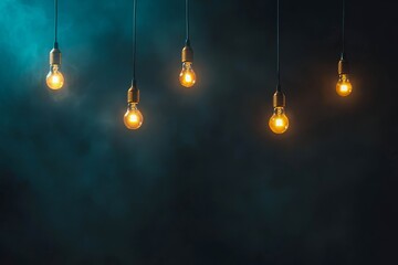 Minimalist black background with soft lighting for striking typography.