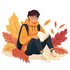 vector illustration of a man