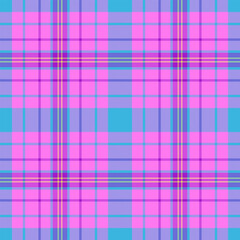 Vibrant pastel plaid pattern in pink, purple, and turquoise.  Ideal for textile designs, fashion, websites, and packaging.  A cheerful and modern design offering a playful yet sophisticated aesthetic.