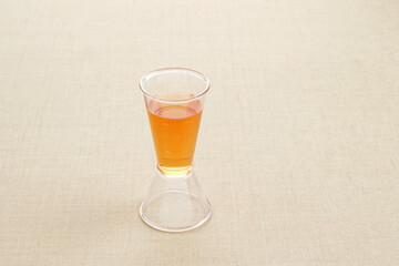 Jigger Measure Acrylic, instrument for measuring cup
