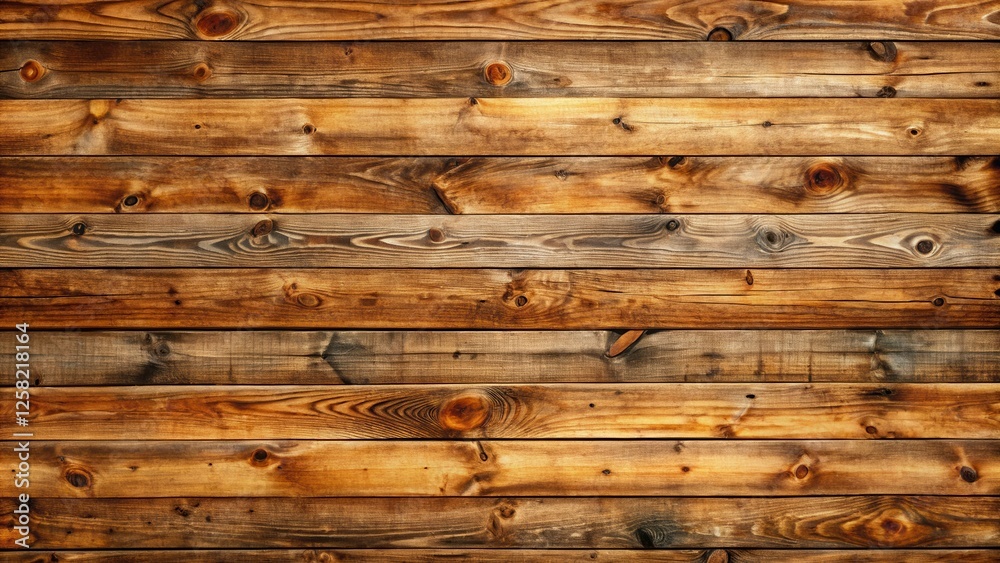 Poster a rustic wooden background with rich brown hues and a textured surface, featuring natural knots and 