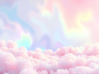 Fototapeta premium pink sky and clouds