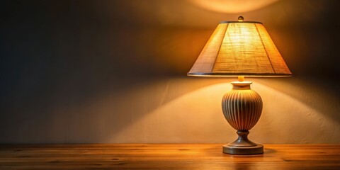 A Warm Glow Casts a Gentle Light on the Wooden Surface, Creating an Atmosphere of Calm and Comfort