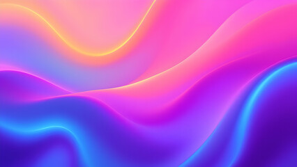 Neon Glows & Gradients – Vibrant color transitions with smooth blending