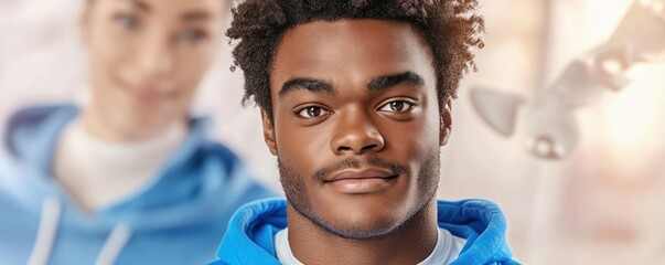 Depicting a Stressed Black man explaining his struggles to a psychologist during an individual therapy session, highlighting mental health challenges Explore images and resources for mental wellness