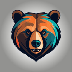 vector illustration of cartoon panda