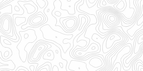 The pattern vector topography map creative discovery design. White wave spiral grid stripe line map topography. vector geographic contour mounted map discovery location background.	